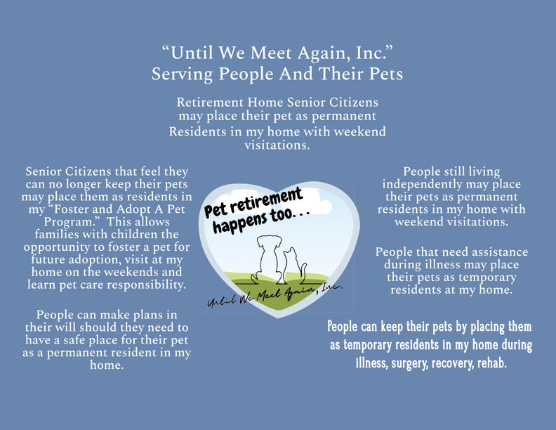 Until We Meet Again pet retirement